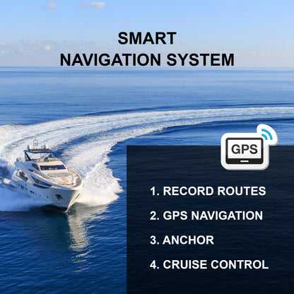 CAYMAN GPS WITH ANCHOR MODE ON REMOTE 12V 55Lbs